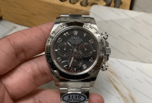 What are the differences between the Clean Rolex Platinum Red Devil Daytona 116509 and the genuine product?-Bokey Time