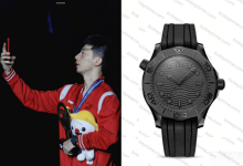 Worn by Malone! How about VS Factory's Omega Seamaster 300 Black Ceramic Replica Watch?-Bokey Time