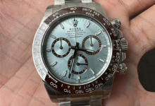 Clean factory new ice blue Daytona 126506 introduction, Rolex high imitation watch 4131-Bokey Time