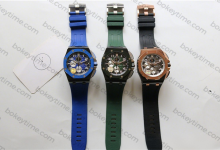 How about the details of the RS Factory Audemars Piguet Royal Oak Offshore 26405 Colorful Ceramic Chronograph?-Bokey Time