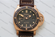 Review: Is the VS Factory Panerai Submersible Series PAM00968 Bronze Wristwatch an Accurate Replica?-Bokey Time