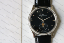 How is the craftsmanship of the GF Master Moon Phase Q1368470 black dial model with extremely high aesthetic appeal?-Bokey Time