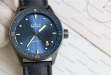Can the craftsmanship details of GF Factory's Blancpain Fifty Fathoms Small Model with a ceramic case and blue dial (43.6mm) surpass ZF Factory's Fifty Fathoms?-Bokey Time