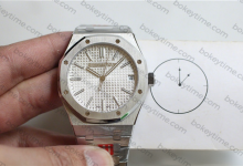OR Factory Audemars Piguet Royal Oak 15510ST.03 with silver-white dial, the color details are consistent with the original version!-Bokey Time