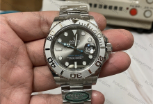 The Clean Factory Rolex Gray Yacht-Master 126622 has been upgraded with the new Shanghai 3235 movement. Authentic vs. replica comparison photos are attached at the end of the article.-Bokey Time