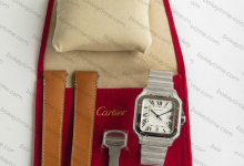 Brief Review of the GF Factory Cartier Santos Classic Model WSS0009 Large-Size Replica Watch V2 Upgraded Version-Bokey Time