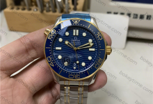 Casual Shots: A Simple Sharing of VS Factory Omega Seamaster 300 Two-Tone Gold Blue Dial-Bokey Time