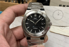 Bokey Real-life Shooting: Review of V7 Factory IWC Ingenieur Series IW328901 Black Dial-Bokey Time