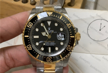 Correct the obvious fake! VS factory single yellow and gold Sea-Dweller m126603-0001 Rolex replica watch-Bokey Time