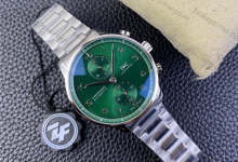 ZF Factory IWC Portuguese Chronograph IW371615 Green Portuguese Chronograph Steel Strap Version-Bokey Time