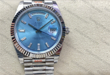 The cost performance is extremely high! The Rolex Day-Date m228236 with an ice blue dial from EW factory-Bokey Time
