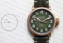 XF Factory Zenith Bronze Pilot Type 20 Khaki Green Color Scheme V3 Version Upgraded Seagull 2824 Movement-Bokey Time