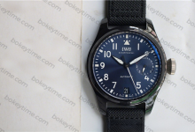 Watch review: ZF Factory IWC Pilot's Watch Collection Ceramic Big Pilot IW502003 blue dial-Bokey Time