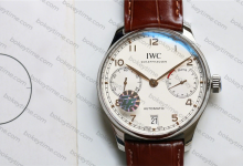 Watch Review: ZF Factory IWC Portuguese Seven Days Chain Portuguese Seven Gold Needle White Dial V5 Version-Bokey Time