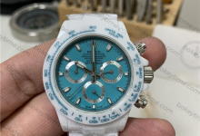 Another modified version! Limited edition white ceramic Daytona Abu Dhabi with N4130 movement-Bokey Time