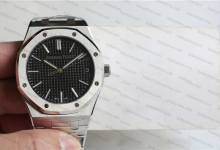 Details of the OR Factory Audemars Piguet Royal Oak 50th Anniversary 15510ST with Black and Grey Dials-Bokey Time