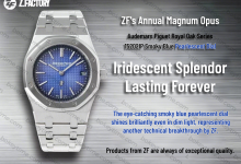 Watch Review: ZF Factory Audemars Piguet Royal Oak 15202IP Smoked Blue Dial-Bokey Time