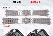 A comparative review of the APS Audemars Piguet Royal Oak 15400 versus the genuine product: Can it surpass manufacturers such as ZF Factory and JF Factory?-Bokey Time