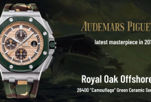 How is the craftsmanship of the JF Factory Audemars Piguet Royal Oak 26400 Green Ceramic Camouflage Replica Watch?-Bokey Time