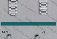 Genuine vs Fake Comparison: V7 Factory IWC Engineer IW328903 Blue-Green Dial-Bokey Time