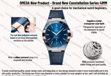 Where can I buy the SBF Factory Omega Constellation Rose Gold-Interspersed Blue Dial watch? How much does it cost?-Bokey Time