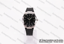SBF Factory (VS) Launches New Product: Omega Fifth Generation Constellation Black Dial Ceramic Bezel 41mm Diameter-Bokey Time