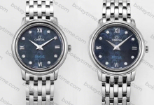 Authentic vs. Fake Comparison: KZ Factory Omega De Ville Trésor Orbis Bear Limited Edition vs. Genuine Model-Bokey Time