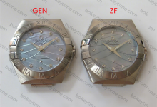 Genuine vs. Fake Comparison: Disassembly Detail Review of ZF Factory Omega Constellation Women's Watch 27MM vs. Authentic Model-Bokey Time