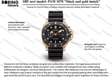 Are there any shortcomings in the black and gold color scheme of the original VS Factory/SBF Factory Panerai PAM01070?-Bokey Time