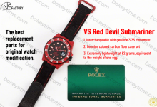 New Product Introduction: VS Factory Rolex DIW Carbon Fiber Modified Red Devil Submariner-Bokey Time
