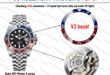 VS Factory Pepsi-Cola Bezel V3 Comparison: Original Authentic Version vs. CLEAN Factory Version-Bokey Time